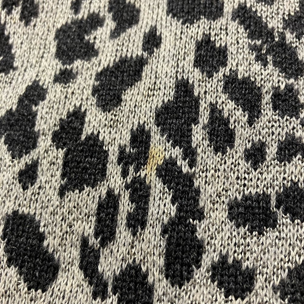 Talbots cardigan, blk/gray, S - Picture 6 of 6